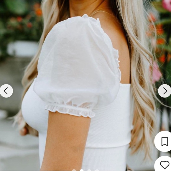 Wilfred puff sleeved top - Picture 2 of 6